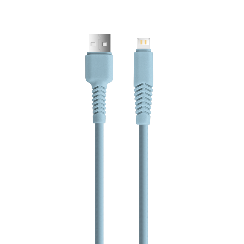 Setty USB-kabel – Lightning 1,5 m 2,1A KSA-L-1.523 blå