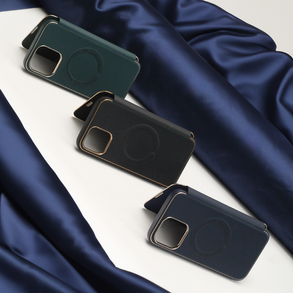 Etui Smart Gold Frame Mag do iPhone 11 czarny