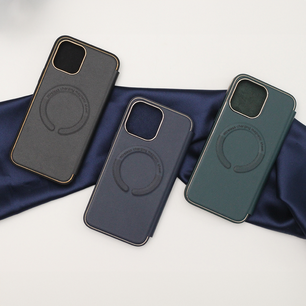 Etui Smart Gold Frame Mag do iPhone 11 czarny
