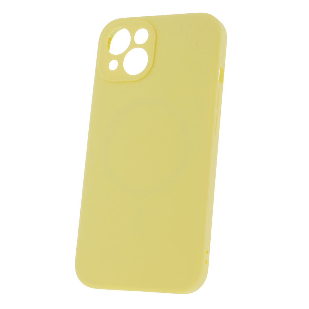 Mag Invisible fodral för iPhone 13 6,1″ pastellgult