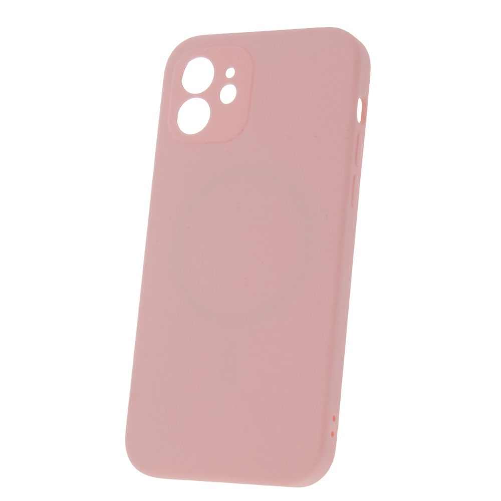 Mag Invisible fodral för iPhone 12 6,1″ pastellrosa