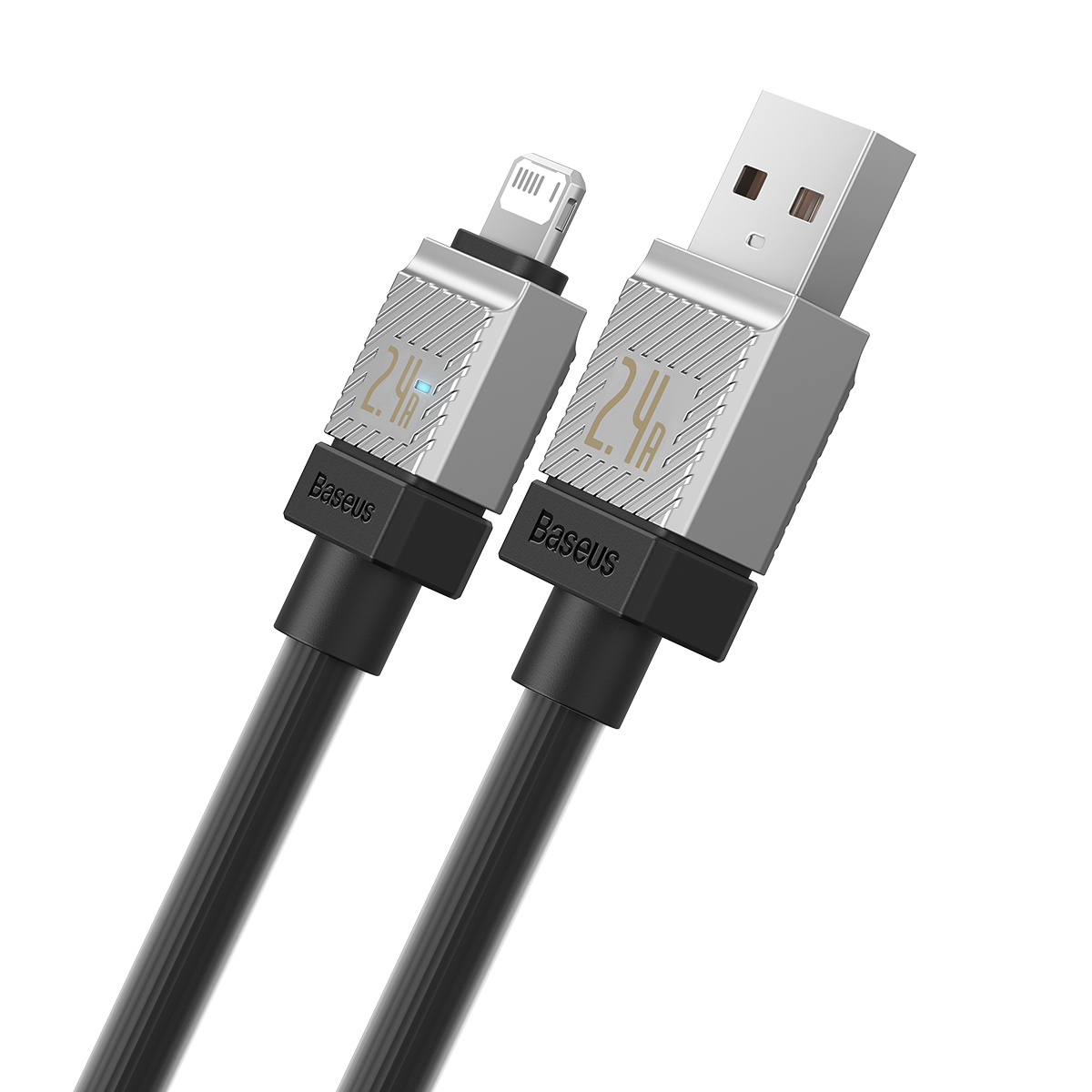 Baseus cable CoolPlay USB – Lightning 2m 2,4A black