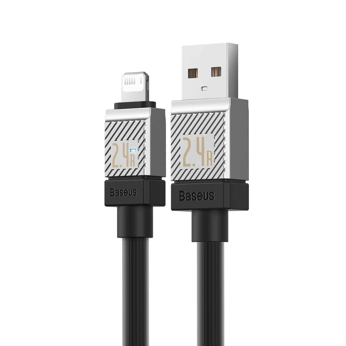 Baseus cable CoolPlay USB – Lightning 2m 2,4A black