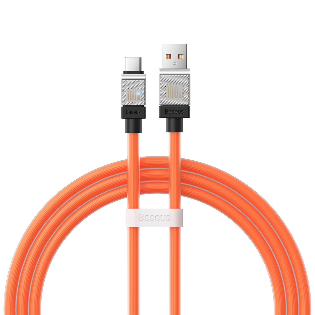 Baseus cable CoolPlay USB – USB-C 1m 100W orange