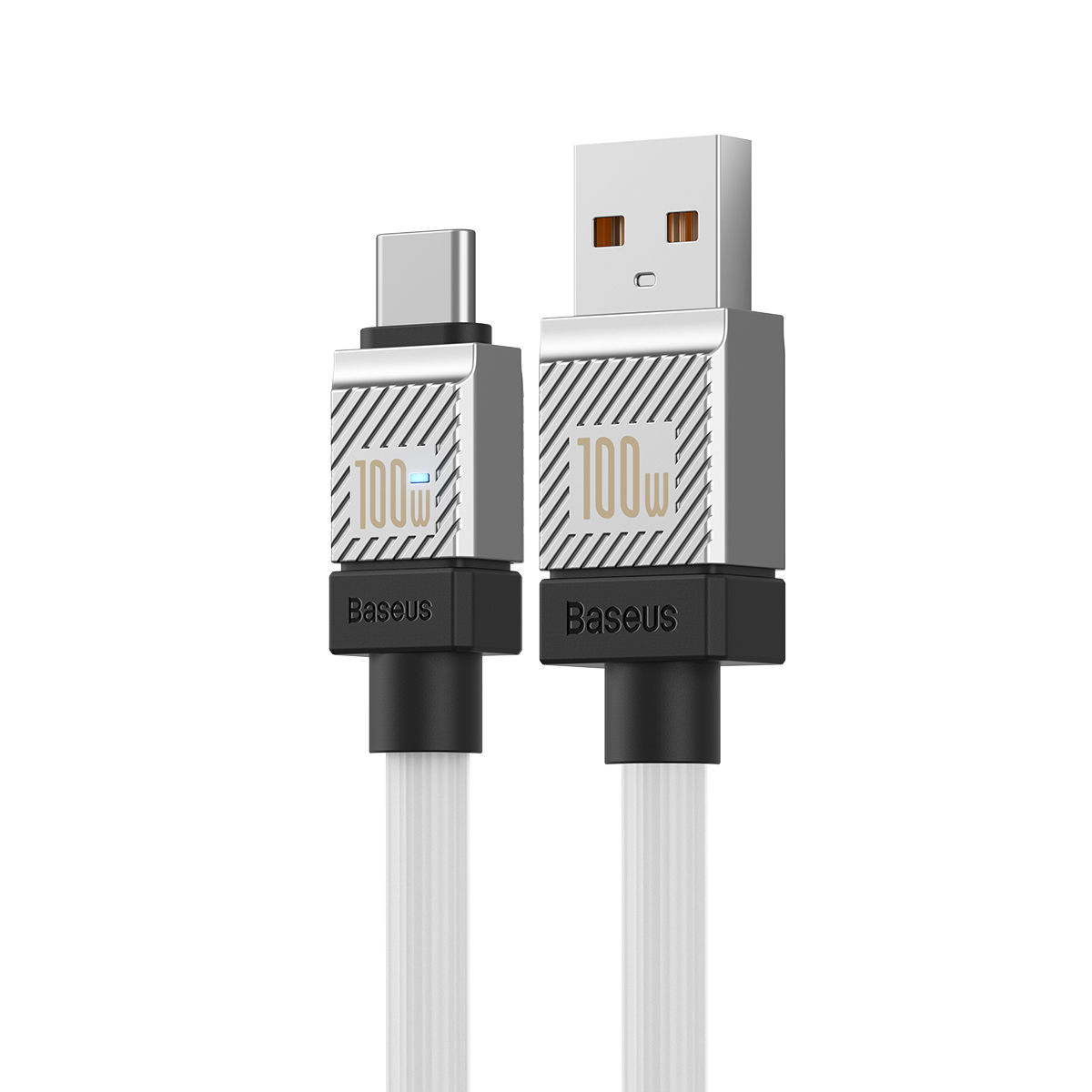 Baseus cable CoolPlay USB – USB-C 2m 100W white