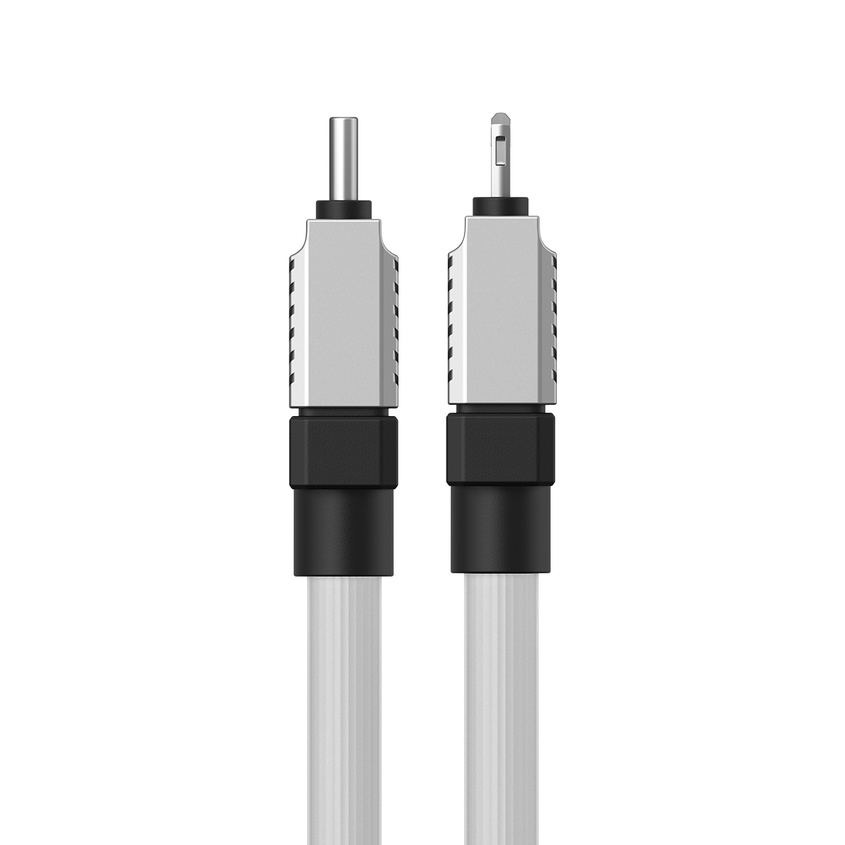 Baseus sladd CoolPlay USB-C – Lightning 2m 20W vit