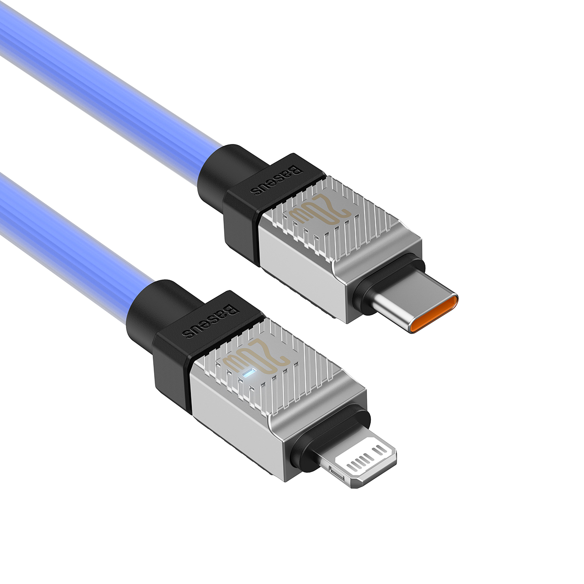 Baseus sladd CoolPlay USB-C – Lightning 2m 20W blå