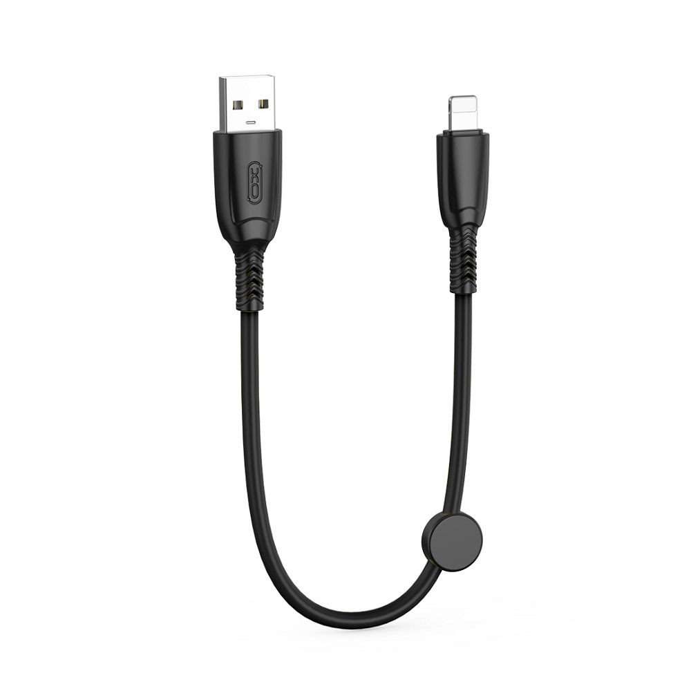 XO cable NB247 USB - Lightning 0,25 m 6A black