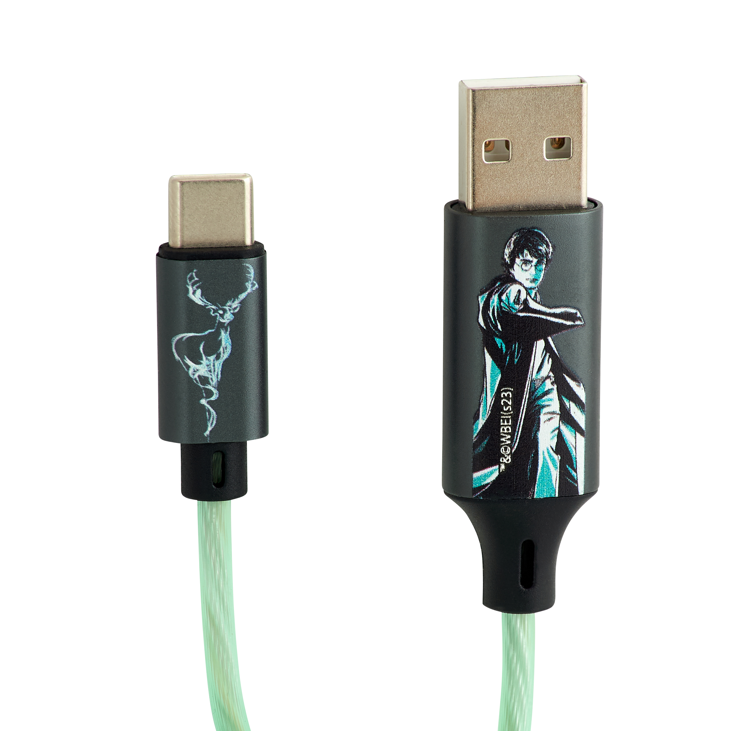 Harry Potter cable USB-C Light-Up Patronus