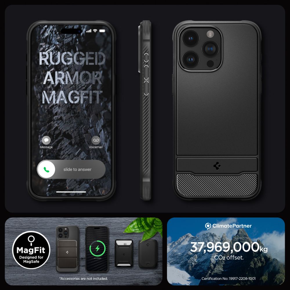 iPhone 15 Series Case Tough Armor (MagFit) -  Official