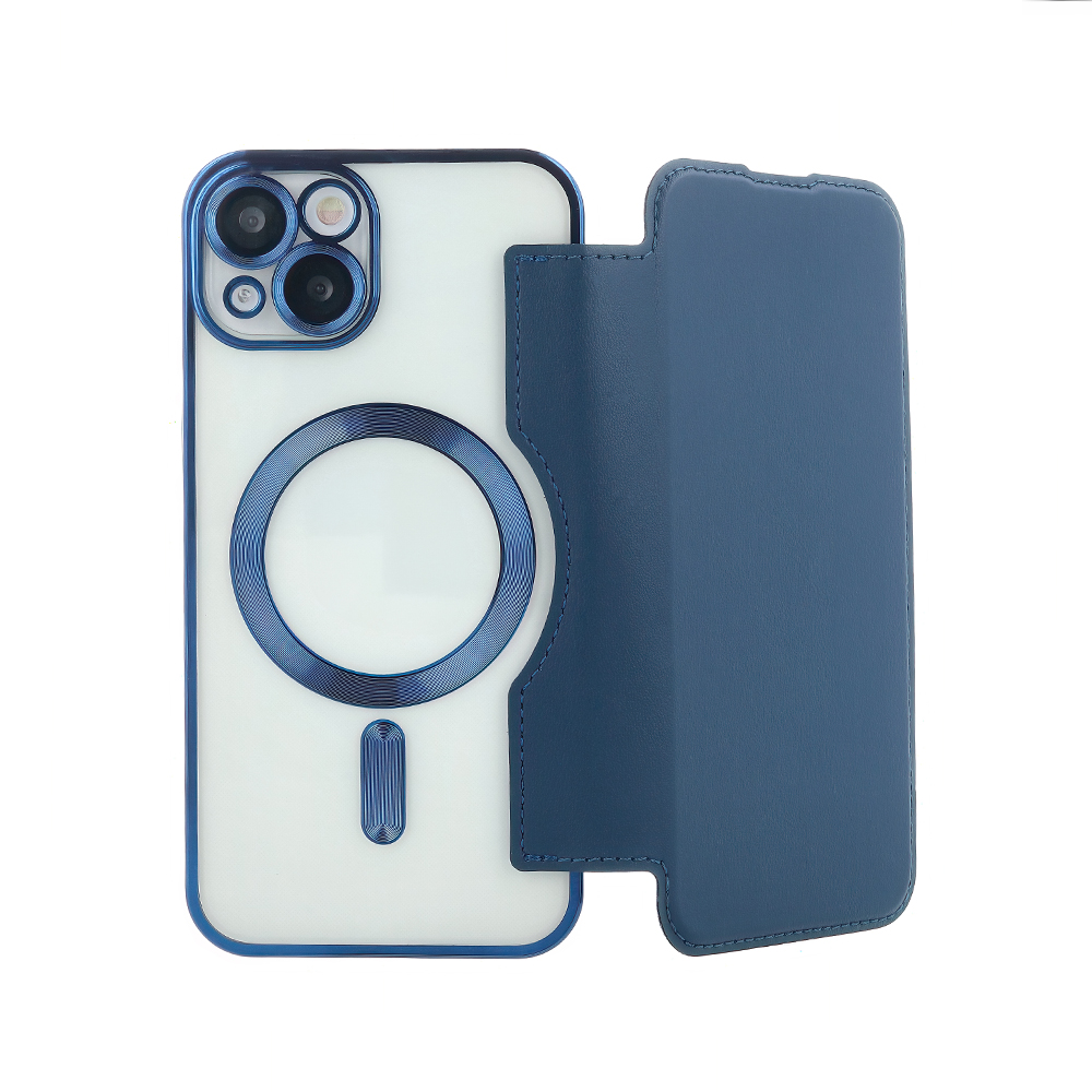Etui Smart Chrome Mag do iPhone 11 Pro Max granatowy