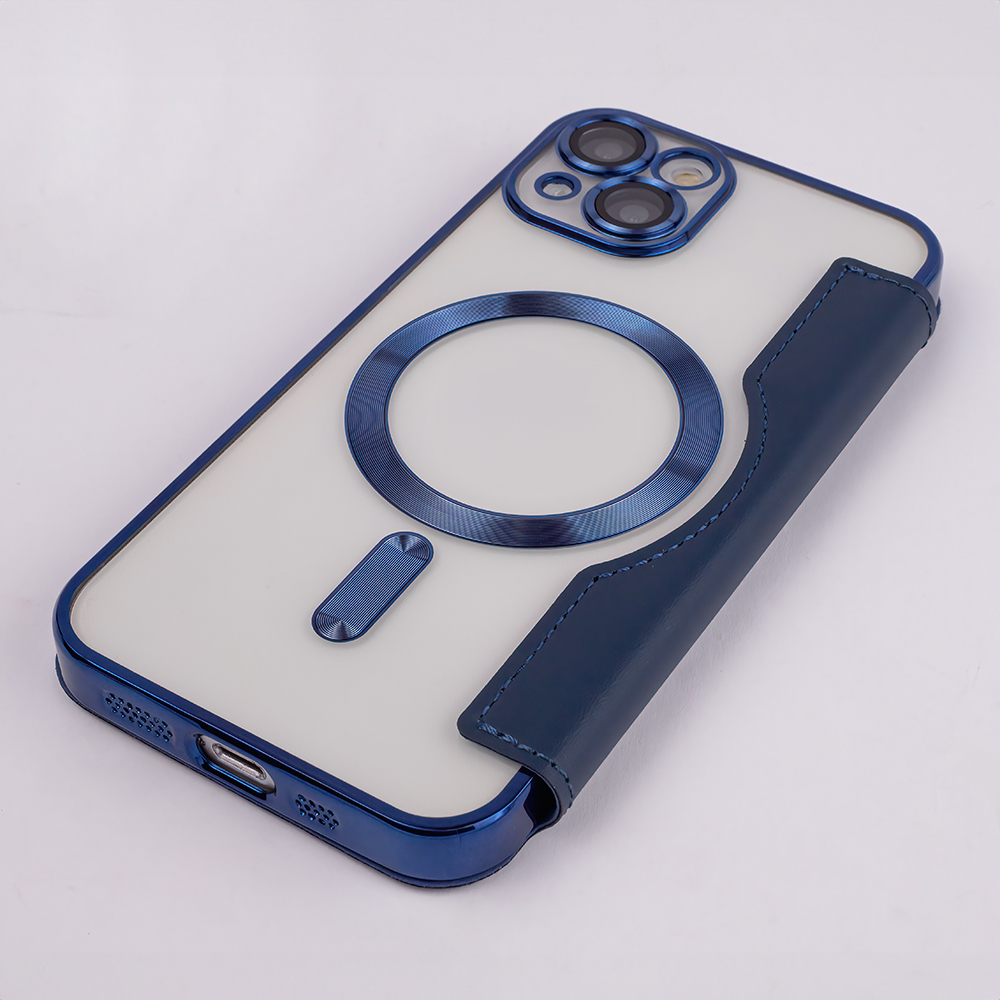 Etui Smart Chrome Mag do iPhone 11 Pro Max granatowy