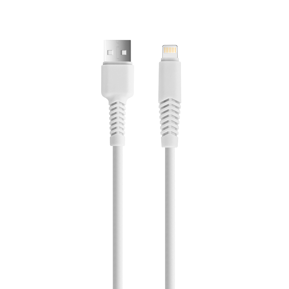 Setty USB – Lightning-kabel 3 m 2A KSA-L-320 vit