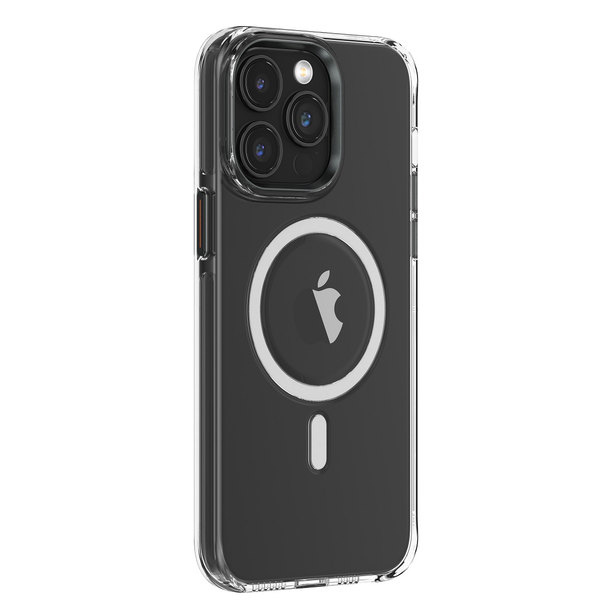 Kommafodral Crystal Mag för iPhone 15 Plus transparent