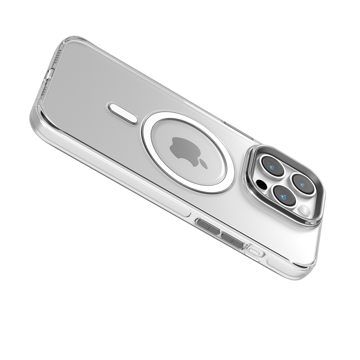 Kommafodral Crystal Mag för iPhone 15 transparent