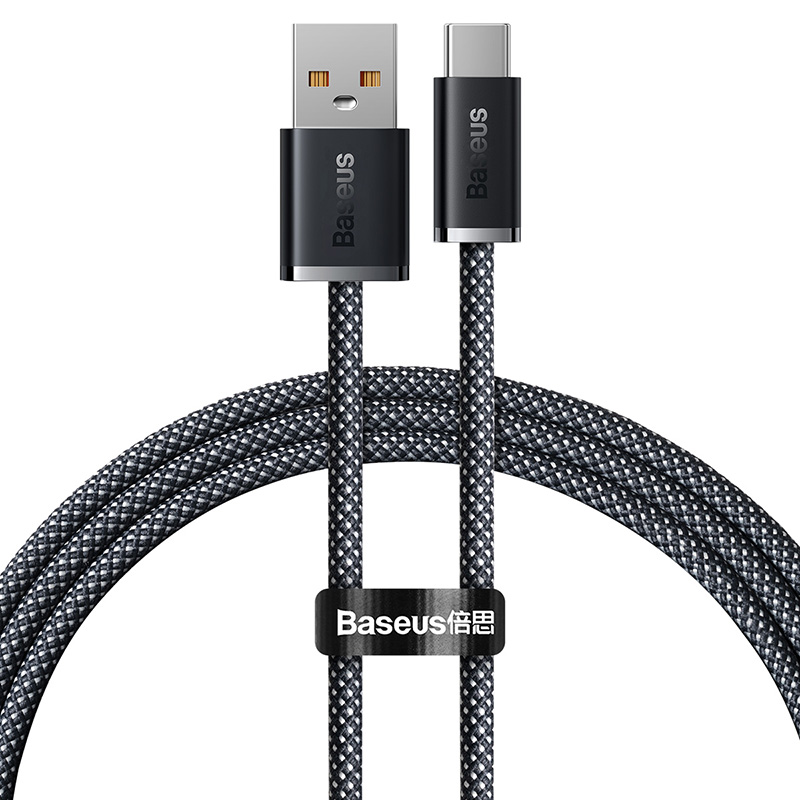 Baseus sladd Dynamic USB – USB-C 1,0m grå 100W