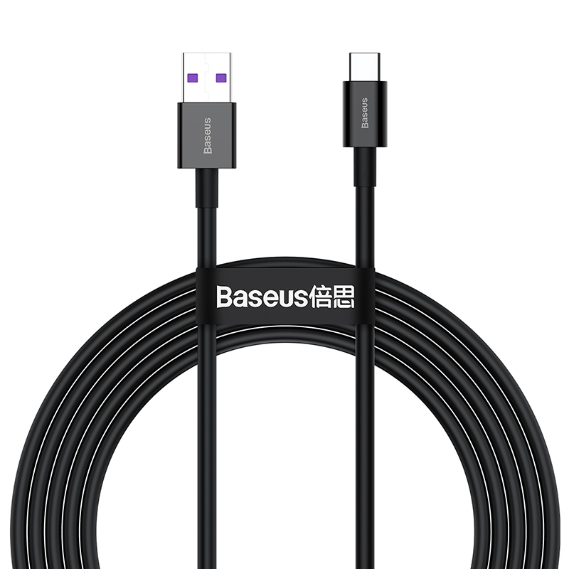 Baseus cable Superior USB – USB-C 2,0m black 66W