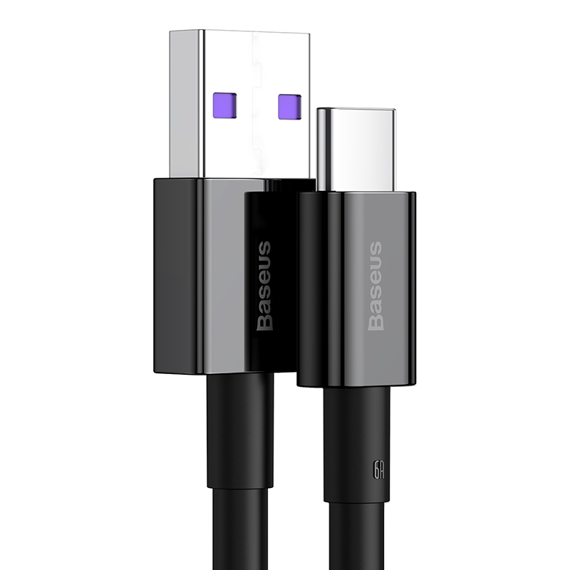 Baseus cable Superior USB – USB-C 2,0m black 66W