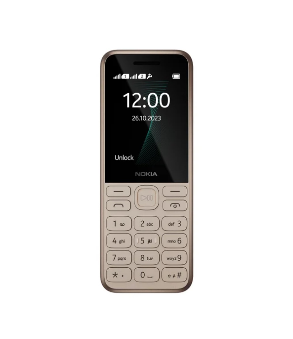 Mobile phone Nokia 130 2G (2023) Dual Sim gold