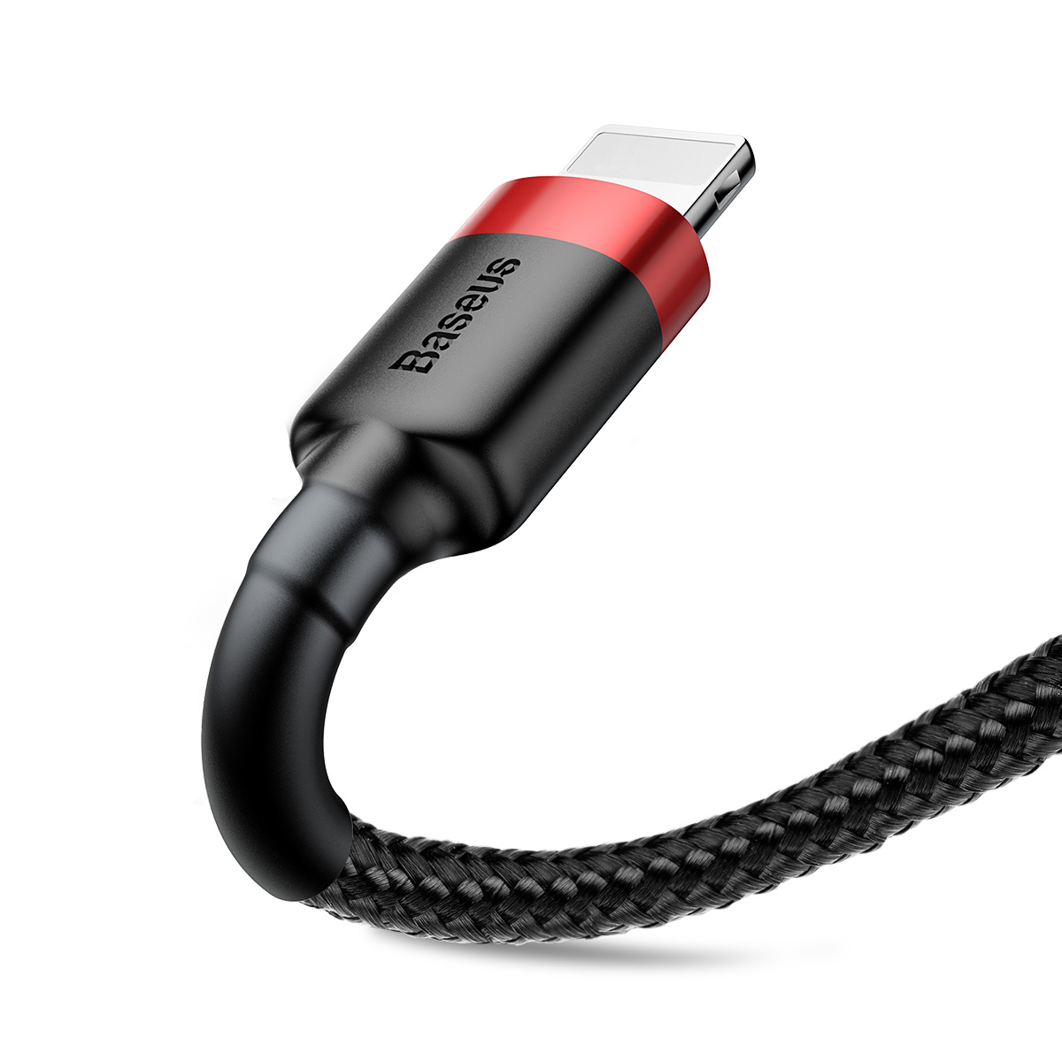 Baseus cable Cafule USB – Lightning 0,5m 2,4A red-black