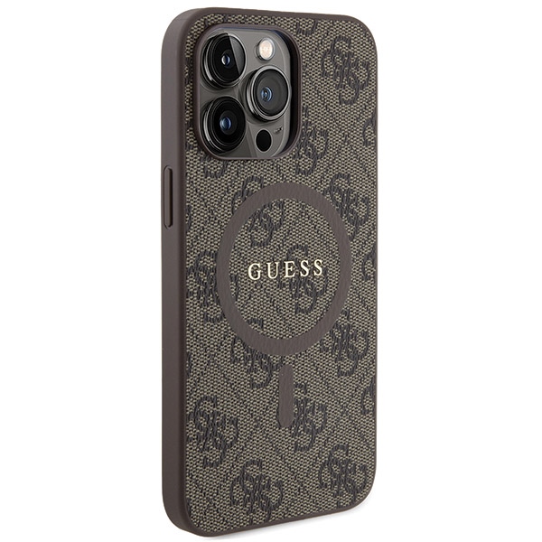 GUESS - Borsa a mano Sestri 4G Logo Peony - Colore: Marrone,Taglia: TU