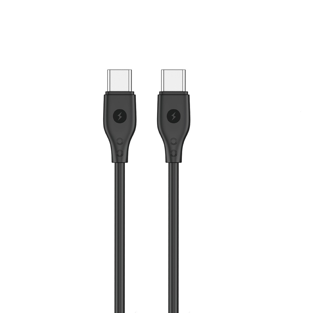 WIWU-kabel Pioneer Wi-C002 USB-C – USB-C 67W svart