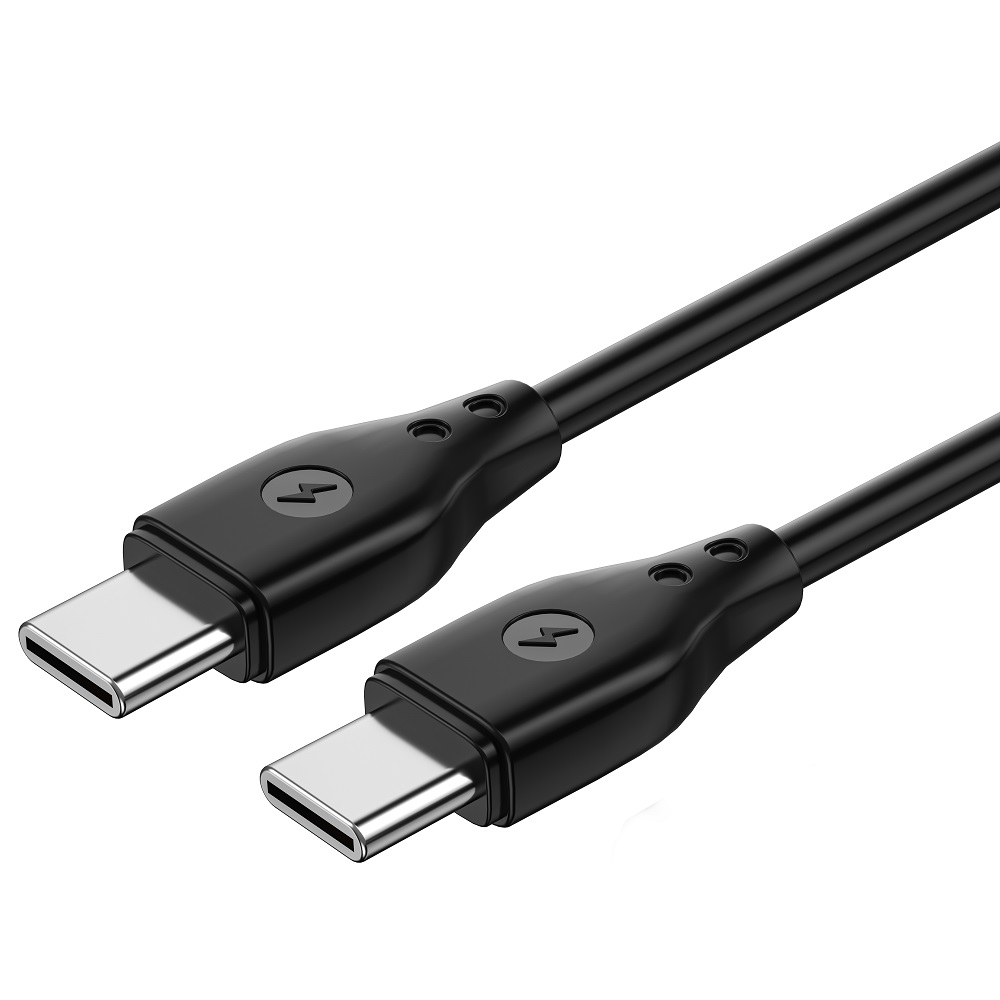 WIWU-kabel Pioneer Wi-C002 USB-C – USB-C 67W svart