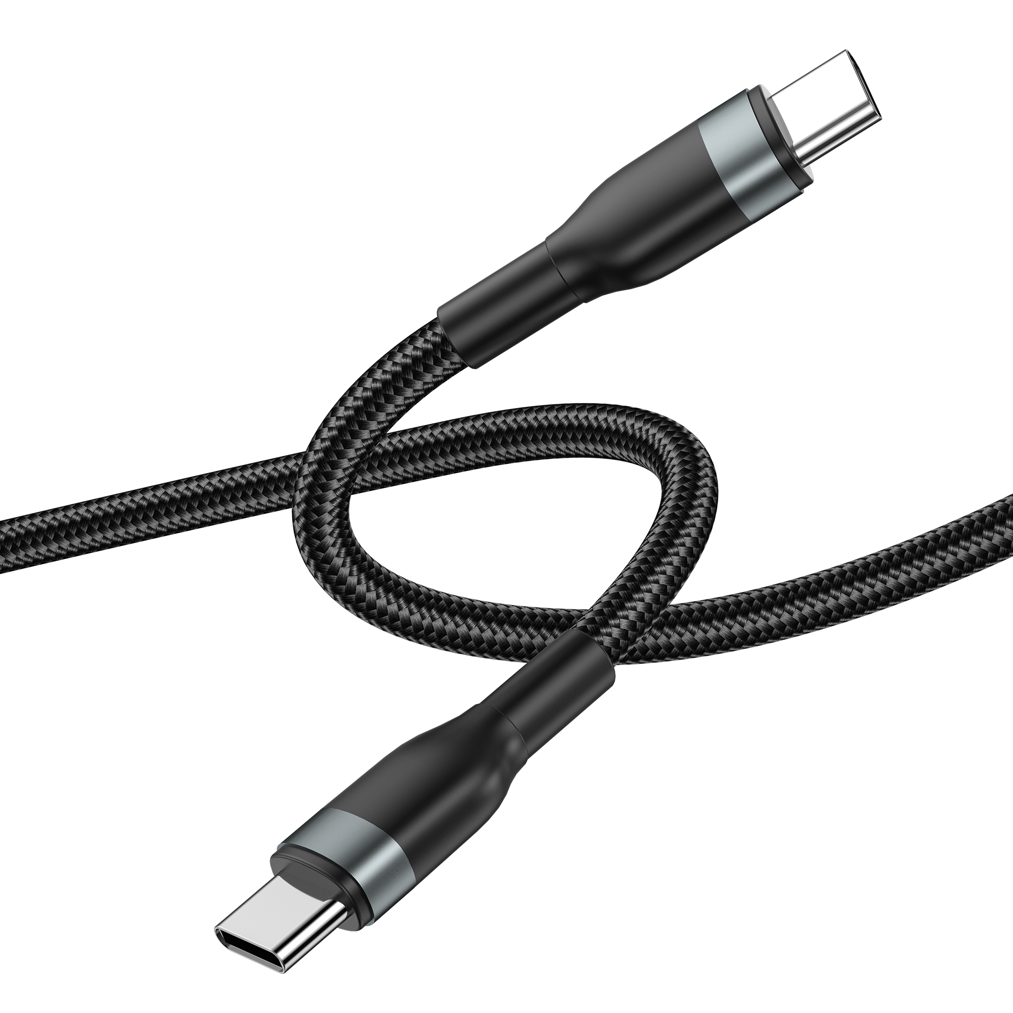 WIWU cable Wi-C017 USB-C - USB-C 100W black