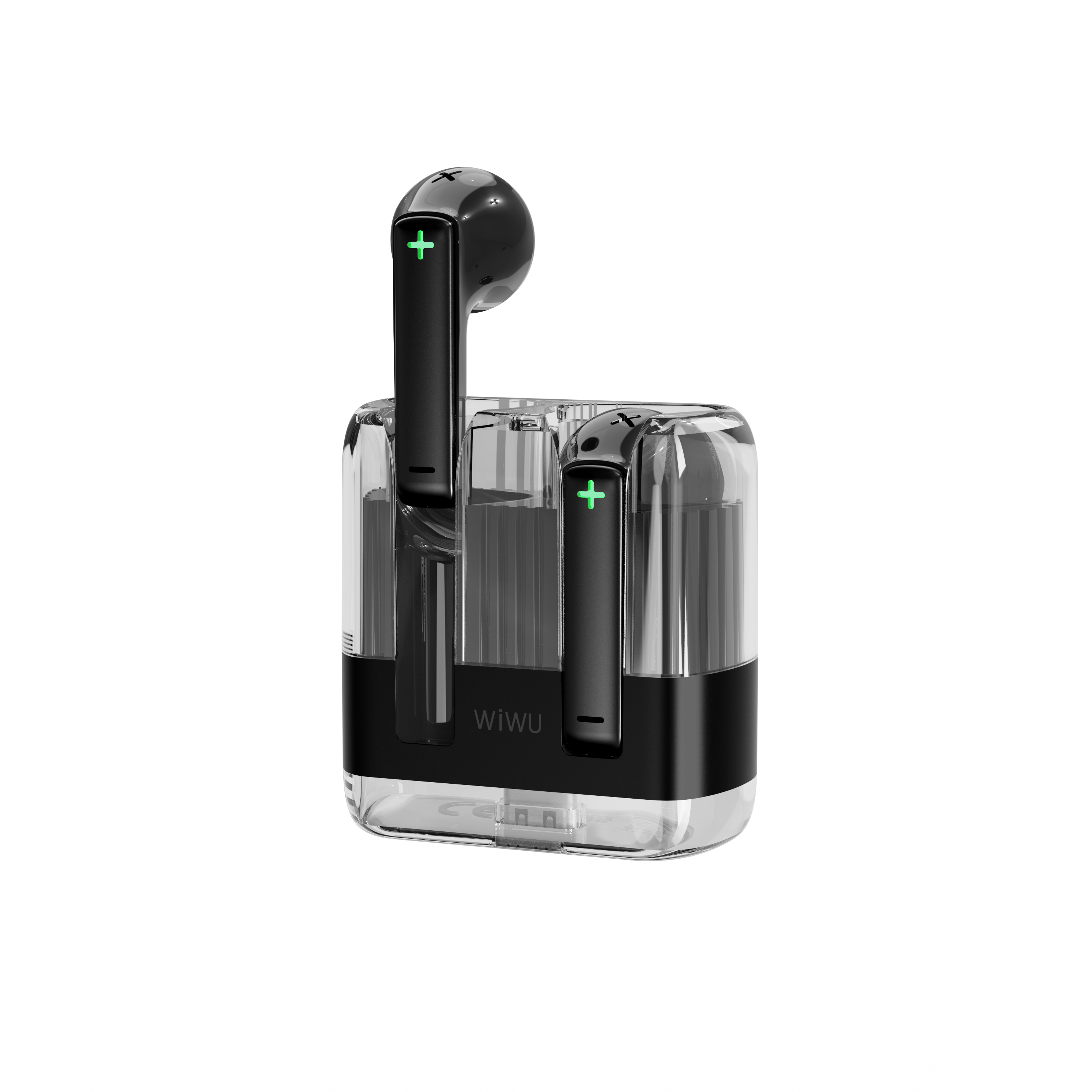 WIWU Bluetooth earphones T21 TWS black