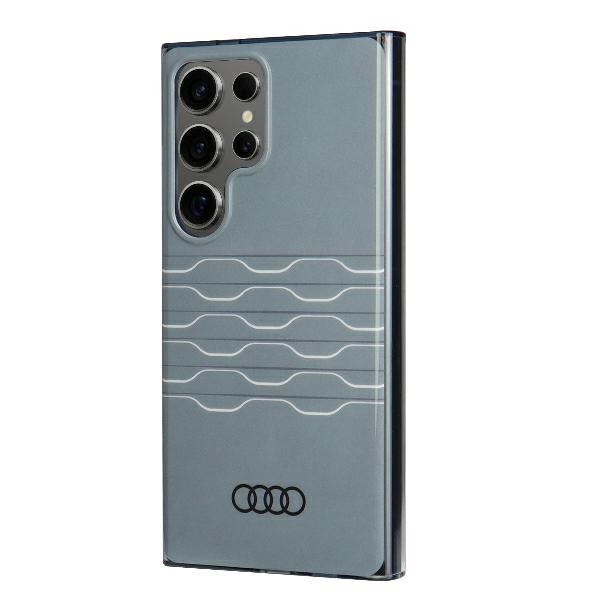 Audi case for Samsung Galaxy S24 Ultra AU-IMLS24U-A6/D3-GY grey IML