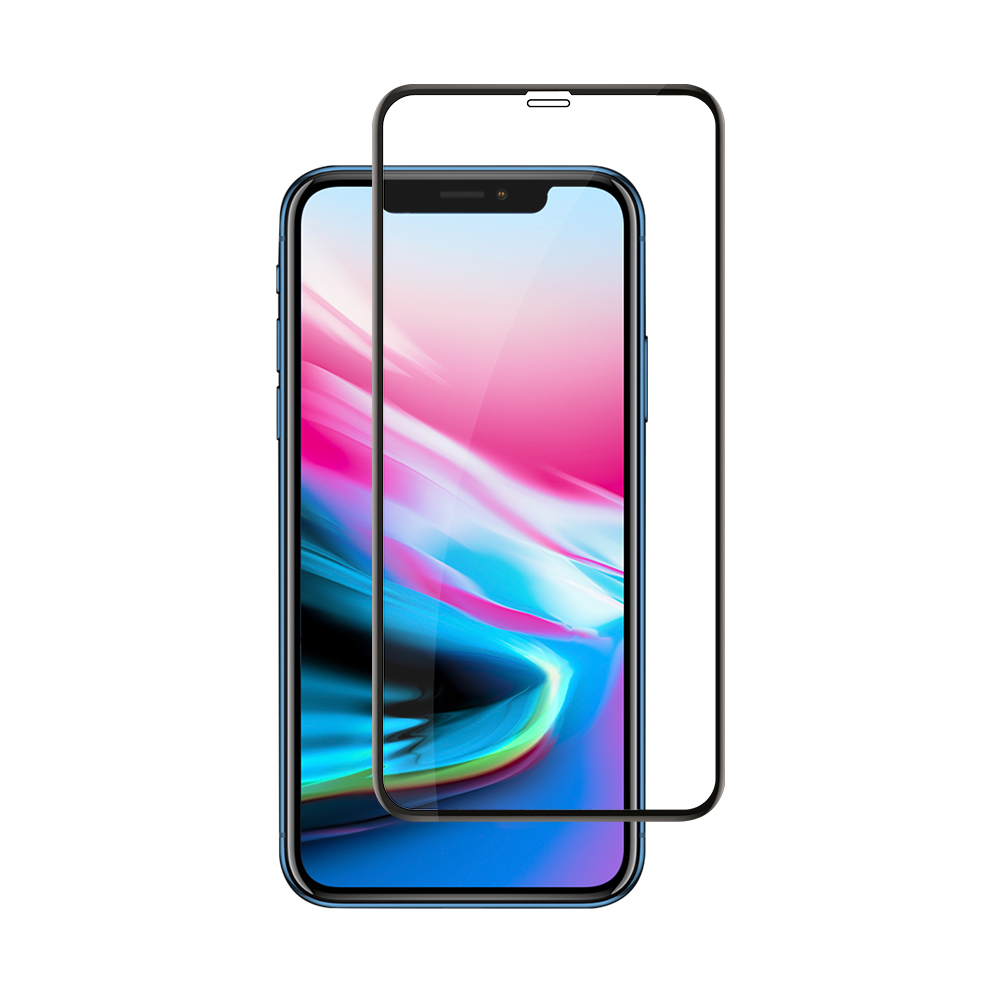 Vmax härdat 9D-glas för iPhone X / XS / 11 Pro