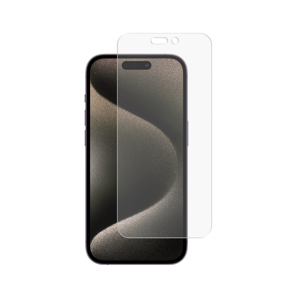 Vmax härdat glas 0,33 mm klarglas för iPhone 16 Plus 6,7″ matt