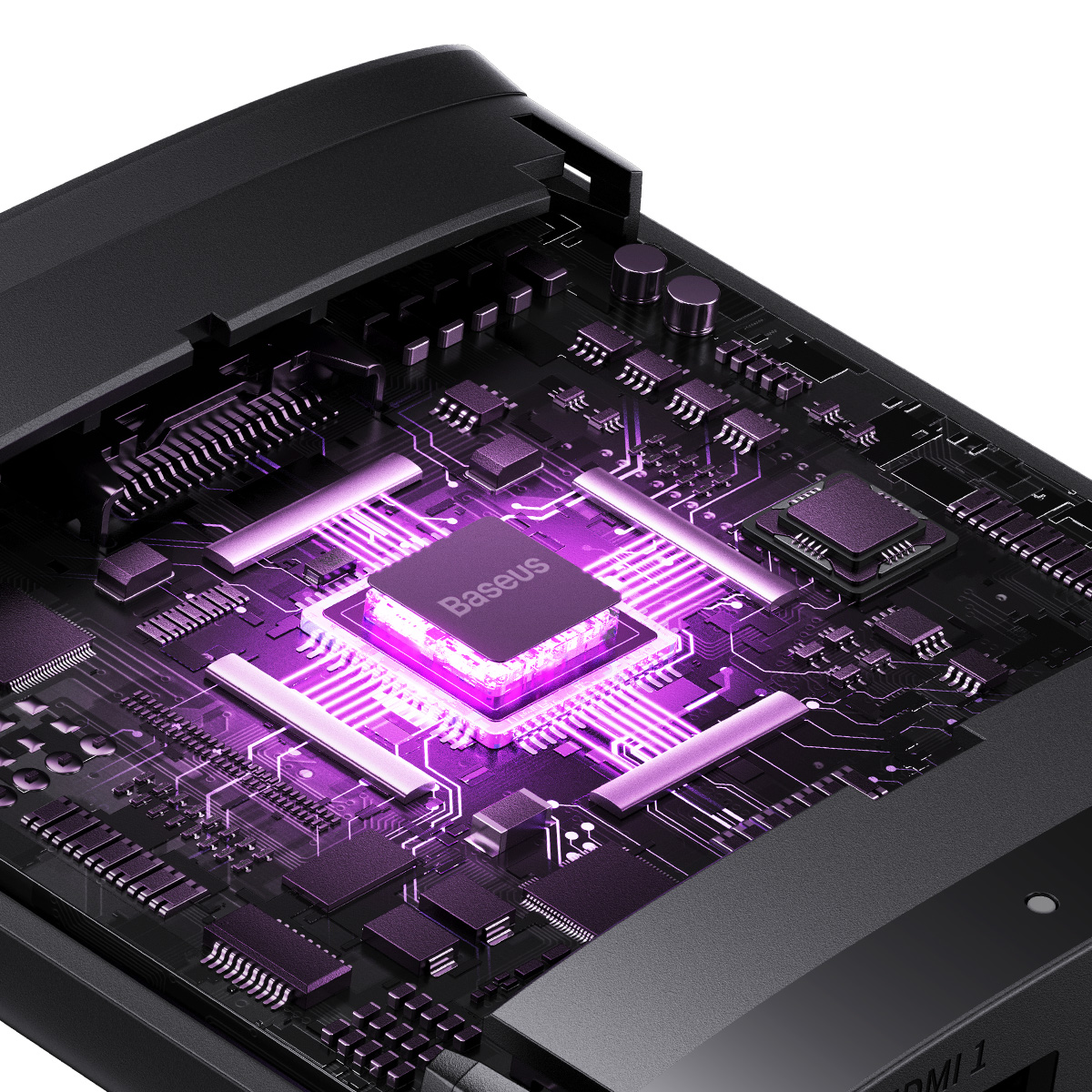 Baseus bidirectional HDMI switch AirJoy 2in1