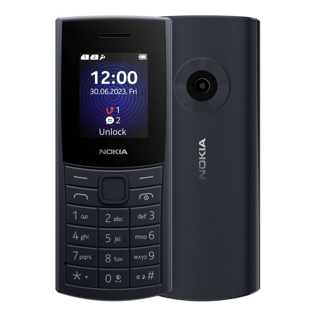 Nokia mobile phone 110 4G (2023) DS Midnight blue