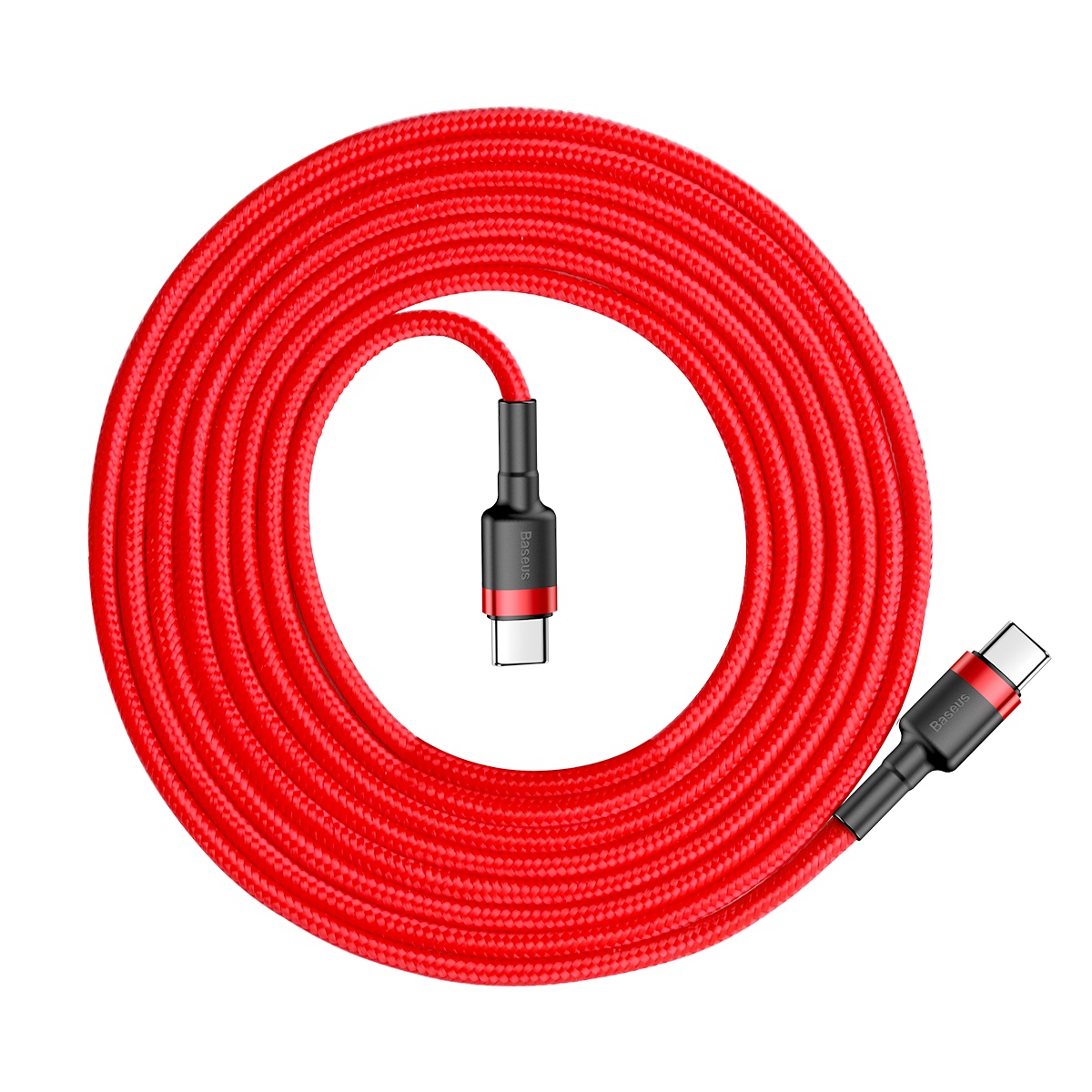 Baseus cable Cafule PD 2.0 USB-C – USB-C 2,0m 3A red 60W