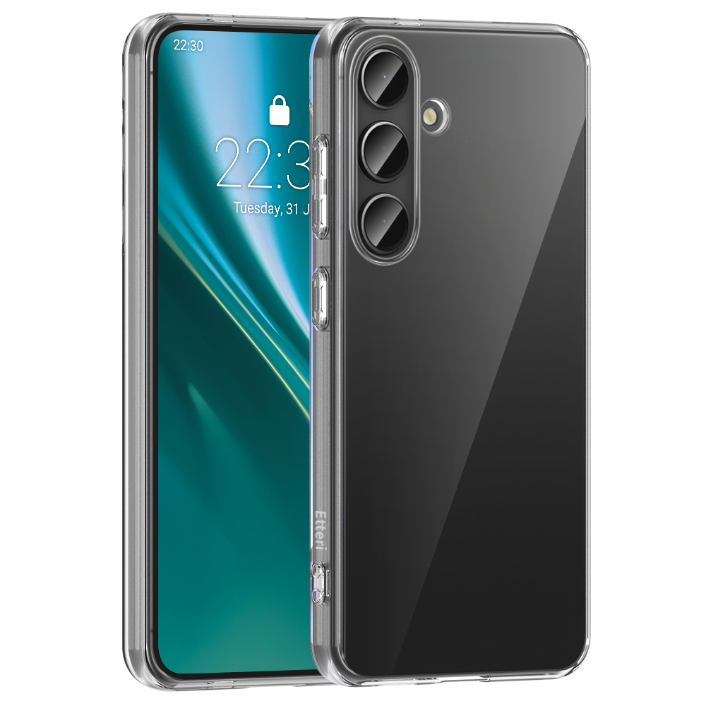 Efteri Clear-skal för Samsung Galaxy S24