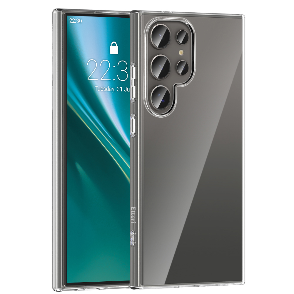 Efteri Genomskinligt skal för Samsung Galaxy S24 Ultra