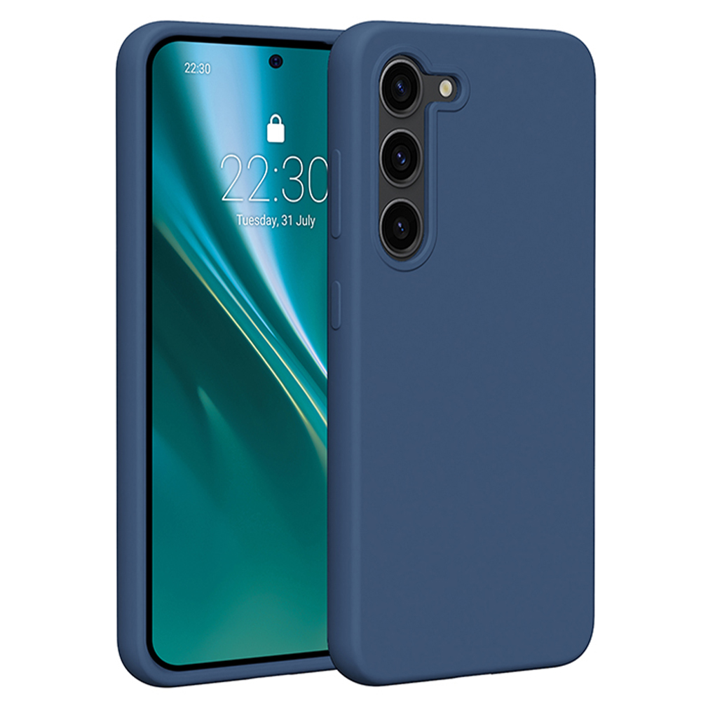 Etteri Silicone case för Samsung Galaxy S23 mörkblå
