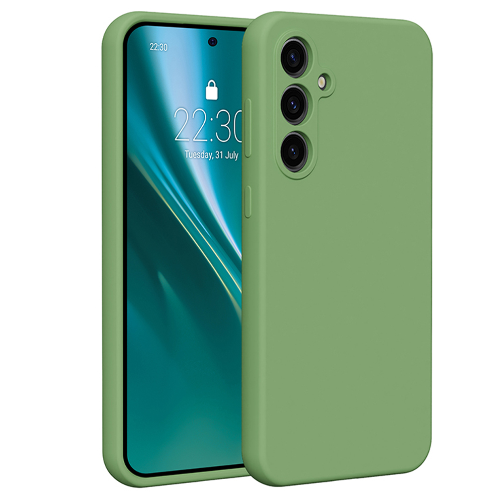 Etteri Silikonfodral för Samsung Galaxy S23 FE ljusgrönt