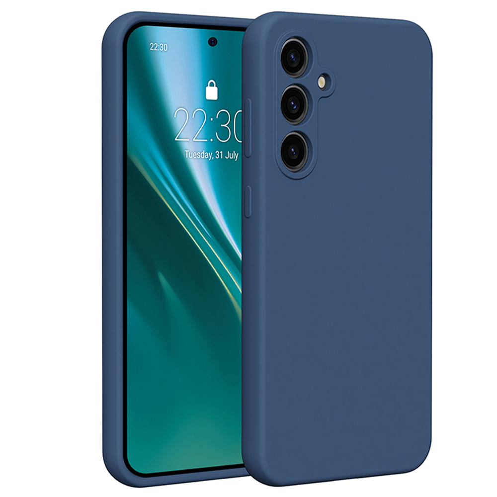 Etteri Silikonfodral för Samsung Galaxy S23 FE mörkblå
