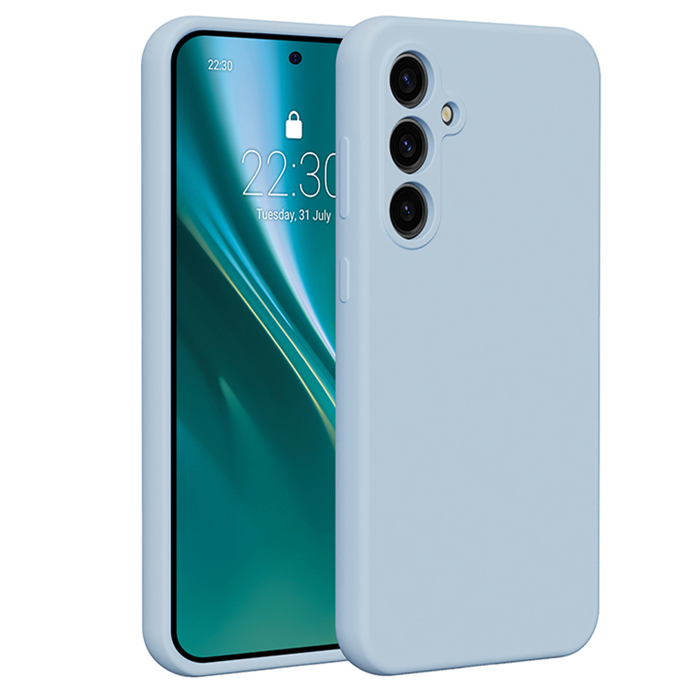 Etteri Silikonfodral för Samsung Galaxy S23 FE ljusblå