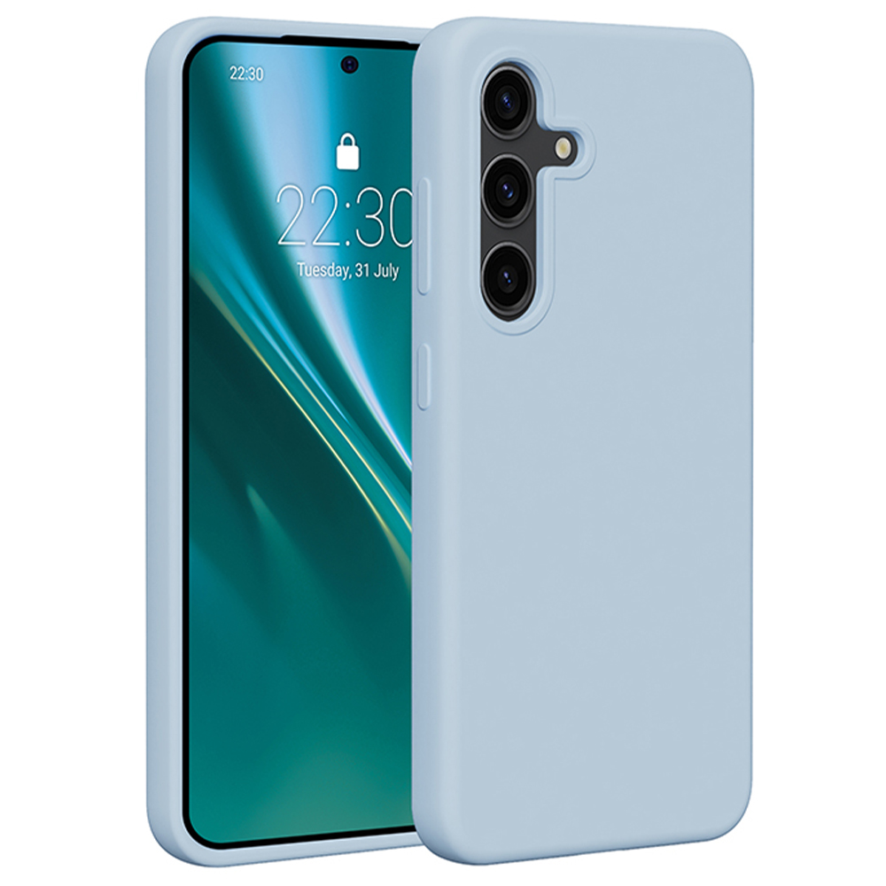 Etteri Silicone case för Samsung Galaxy S24 ljusblå