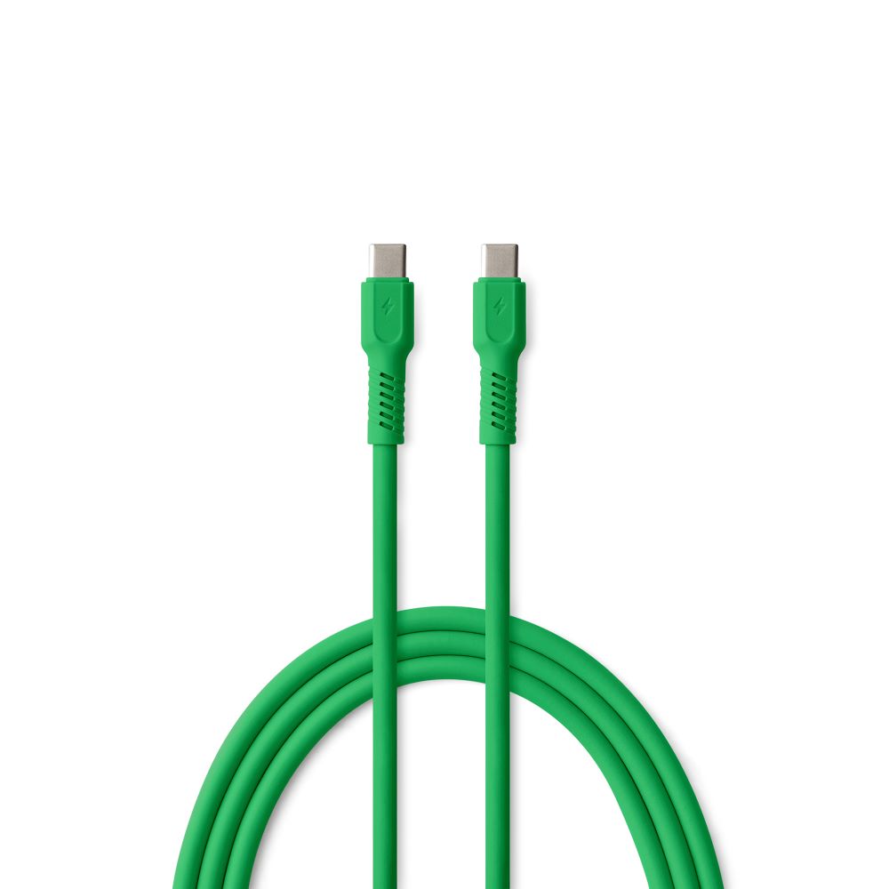 COLORUM-kabel USB-C – USB-C 1,8 m 3A CK60-CC-04 xGrön