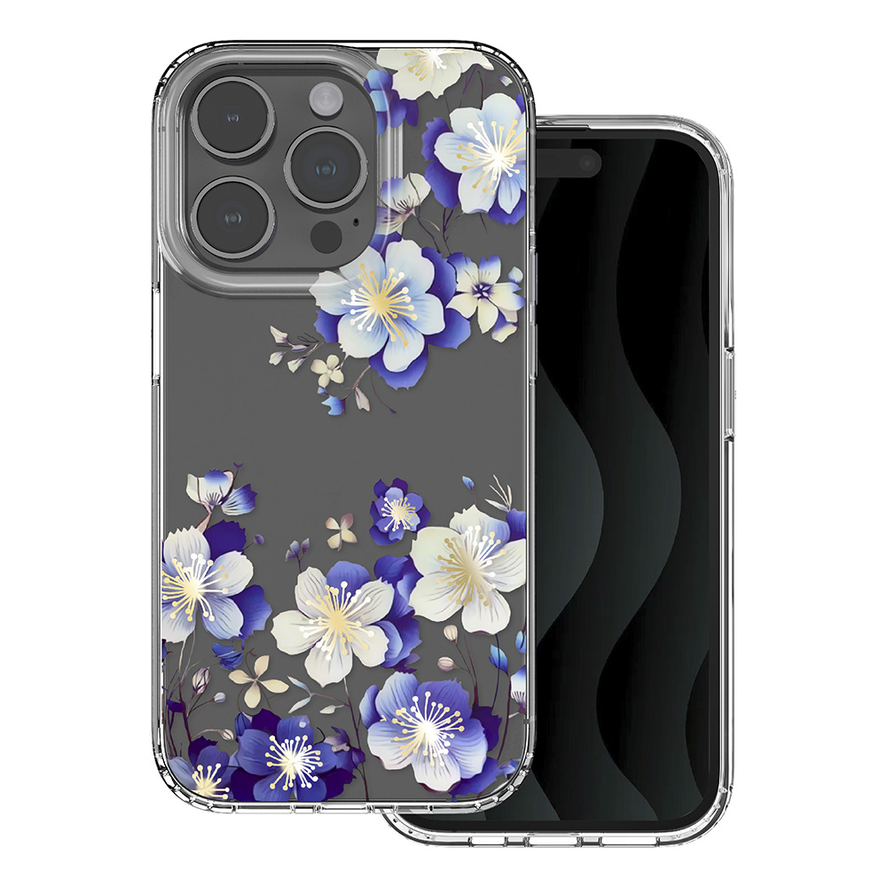 IMD-tryckt ska för iPhone 14 Pro 6,1″ med blomstermotiv