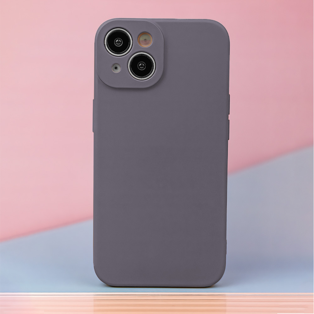 Silikonfodral för Xiaomi Redmi A3 4G (Global) mörkgrå