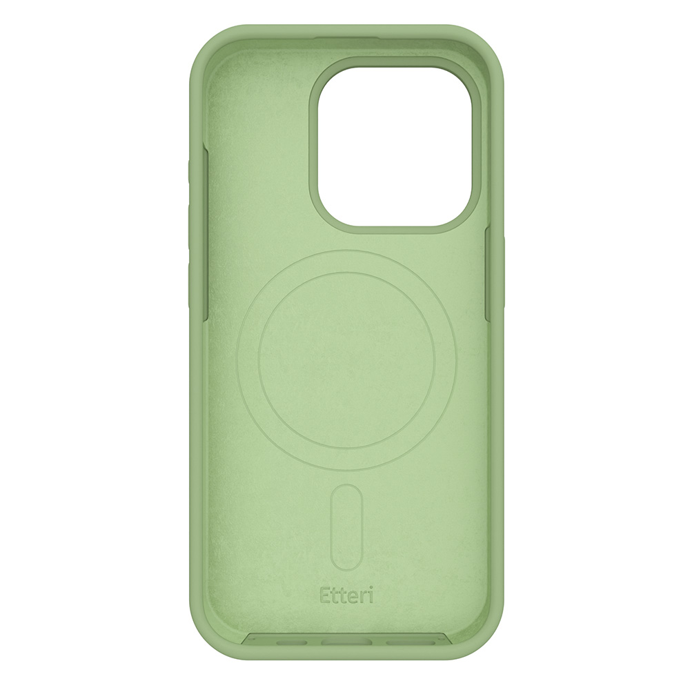 Etteri Silicone Mag-fodral för iPhone 13 6,1″ ljusgrön