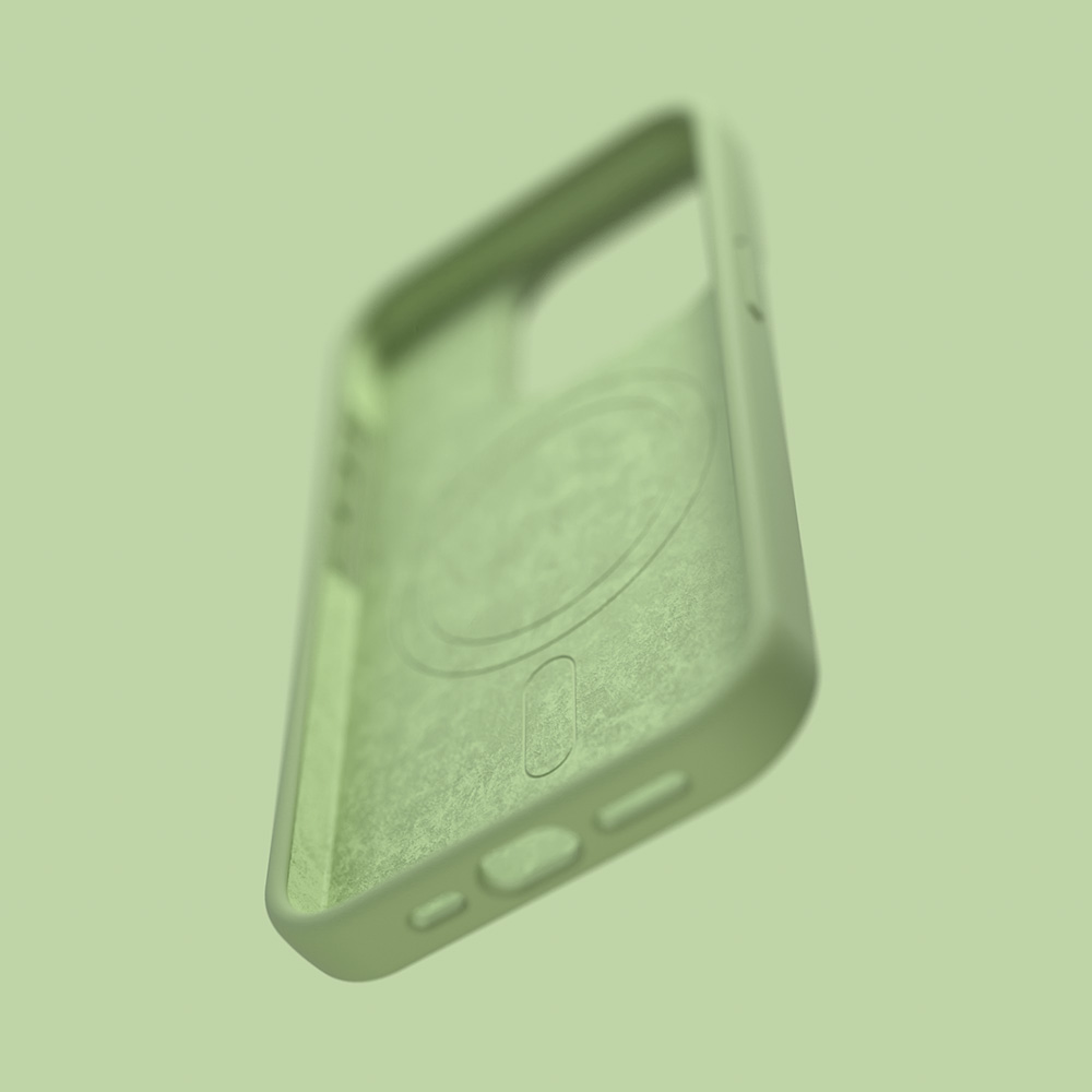 Etteri Silicone Mag-fodral för iPhone 13 6,1″ ljusgrön