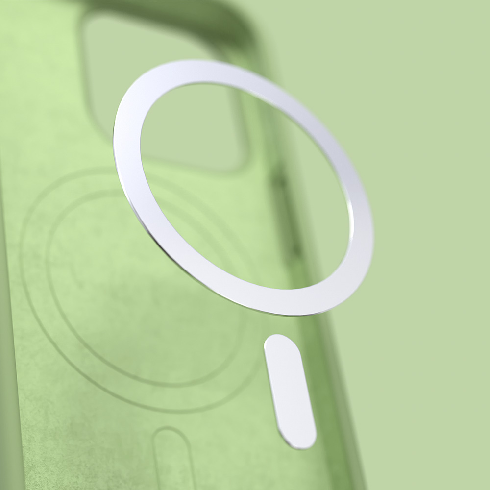 Etteri Silicone Mag-fodral för iPhone 13 6,1″ ljusgrön