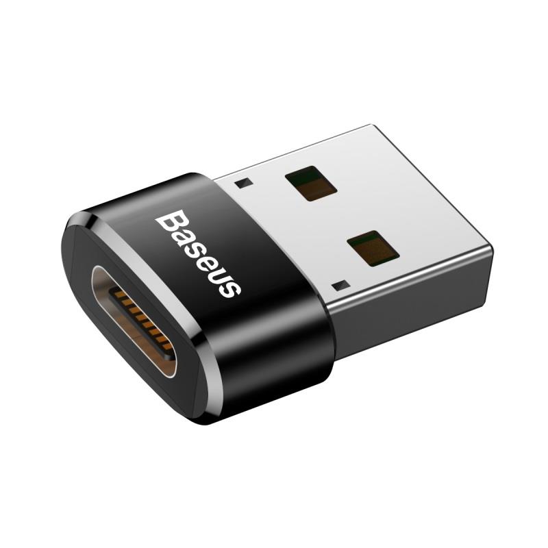 Baseus OTG adapter mini USB-C – USB converter black