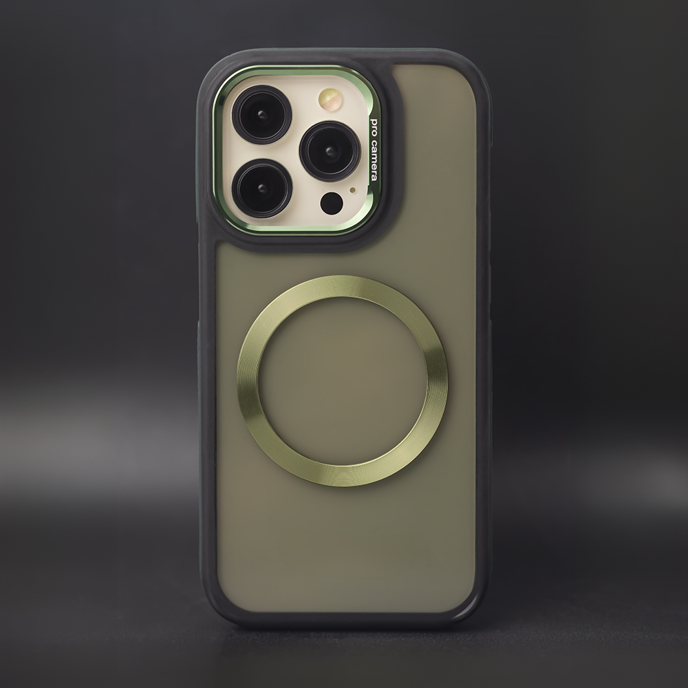 Metallringar (2 st) gröna